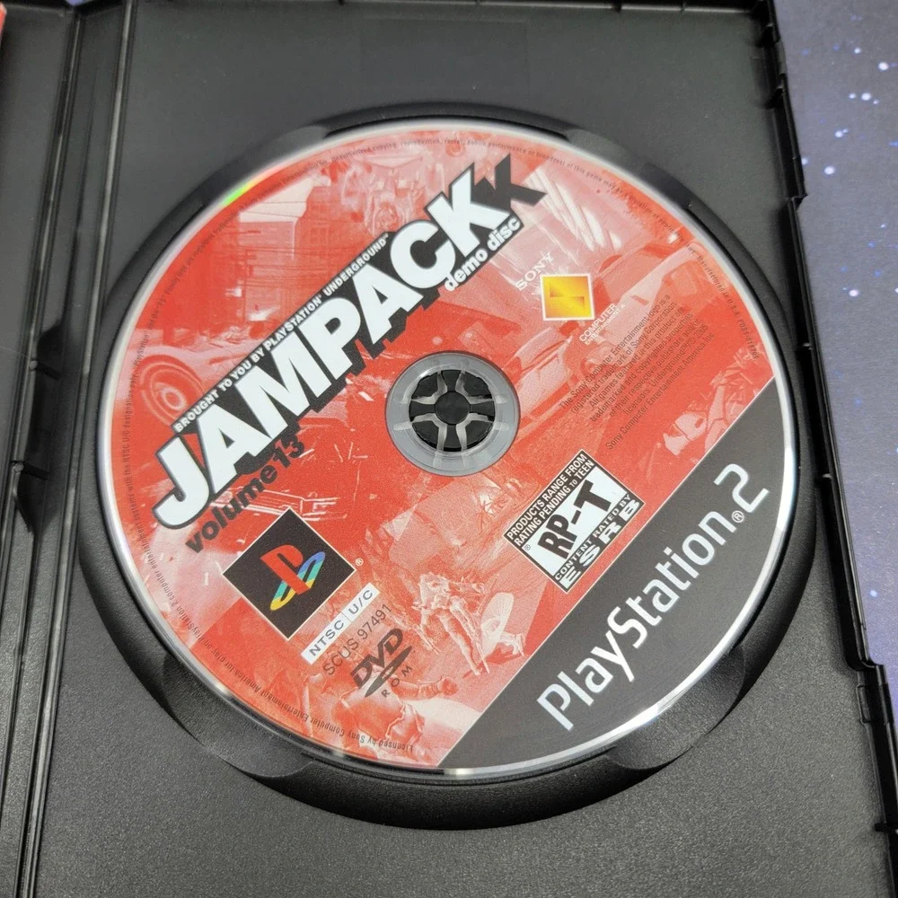 Sony PlayStation 2 Jampack Volume 13 Demo Disc PS2 Shadow Colossus SCUS 97491